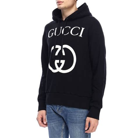 gucci delpa con cappuccio nero|Gucci .